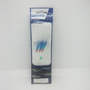 Saltwater Pro Blue Fish Skin 3 Hook Rigs